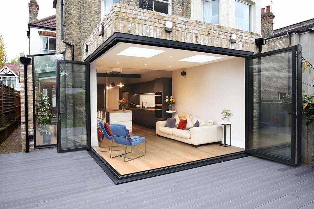 Corner Opening Bi-Fold Door