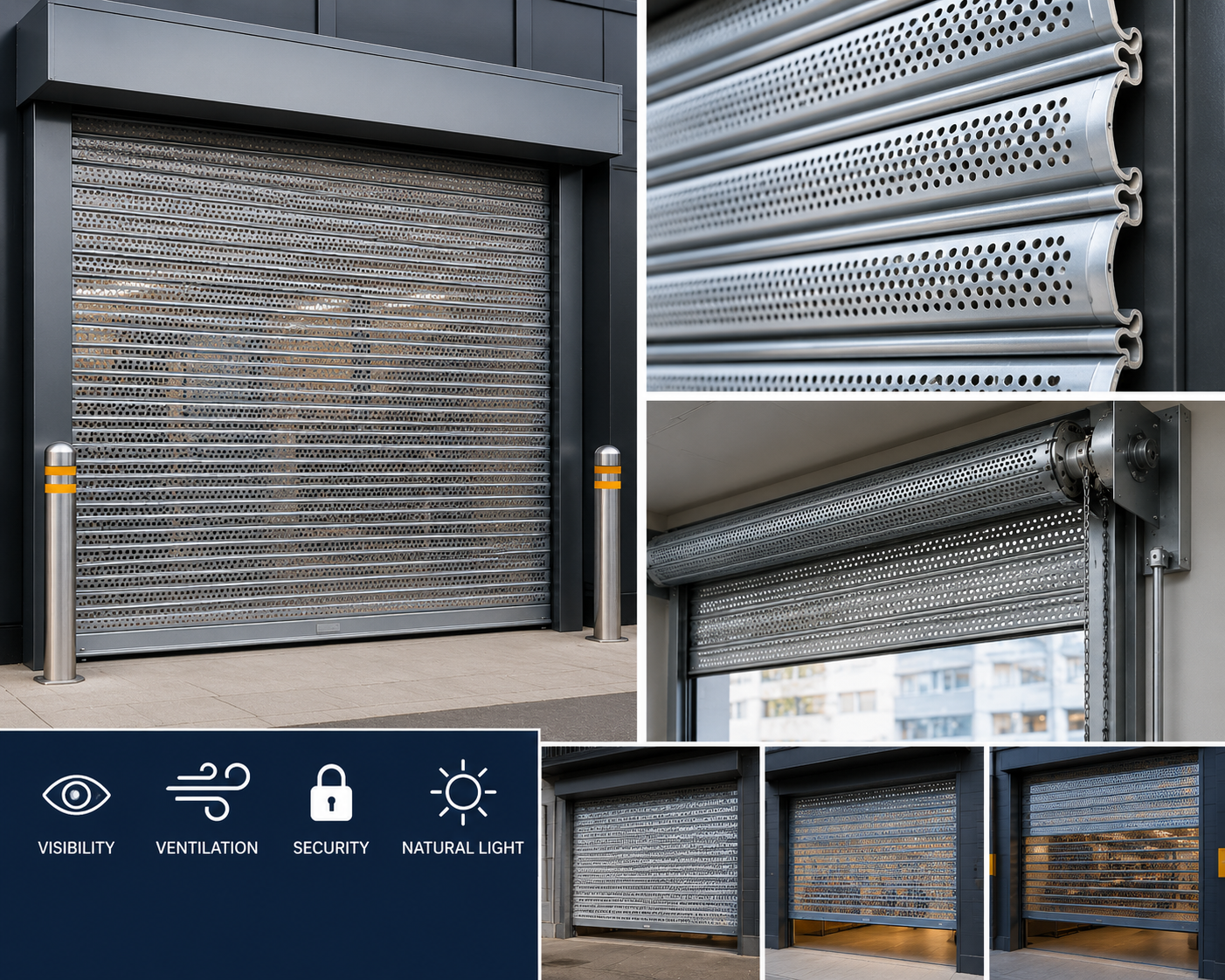 Perforated Roller Shutter