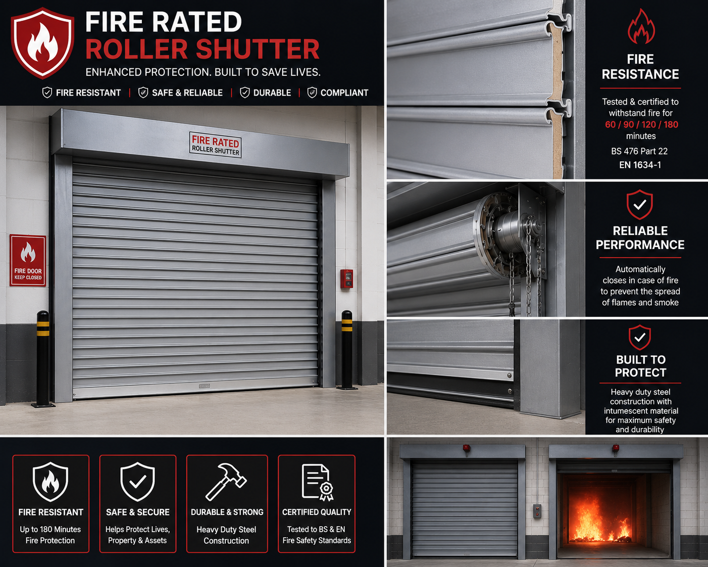 Fire Rated Roller Shutter