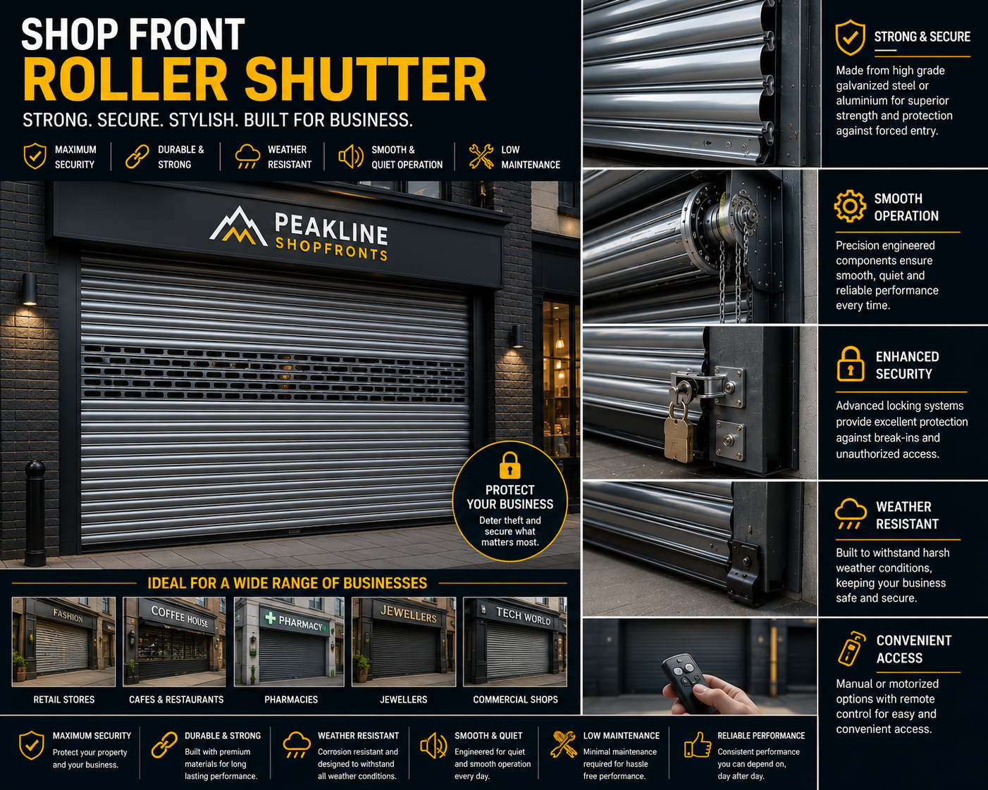 Shop Front Roller Shutter