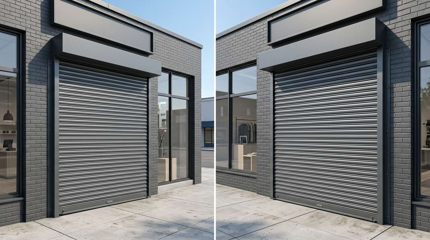 Solid Steel Roller Shutter