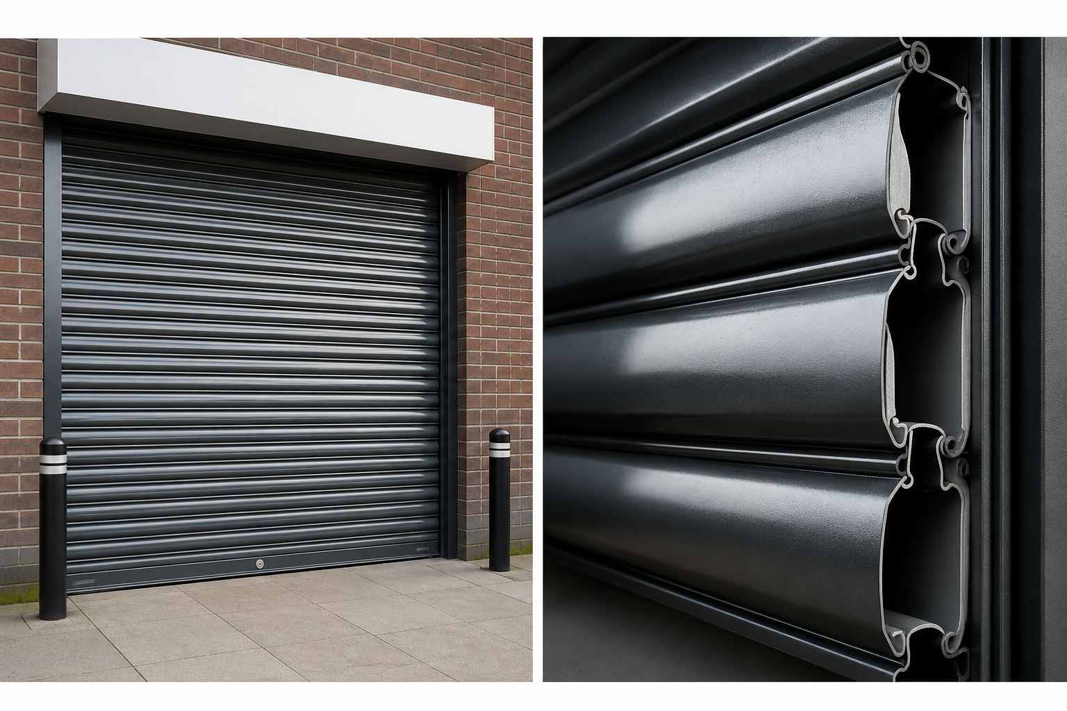 Solid Steel Roller Shutter