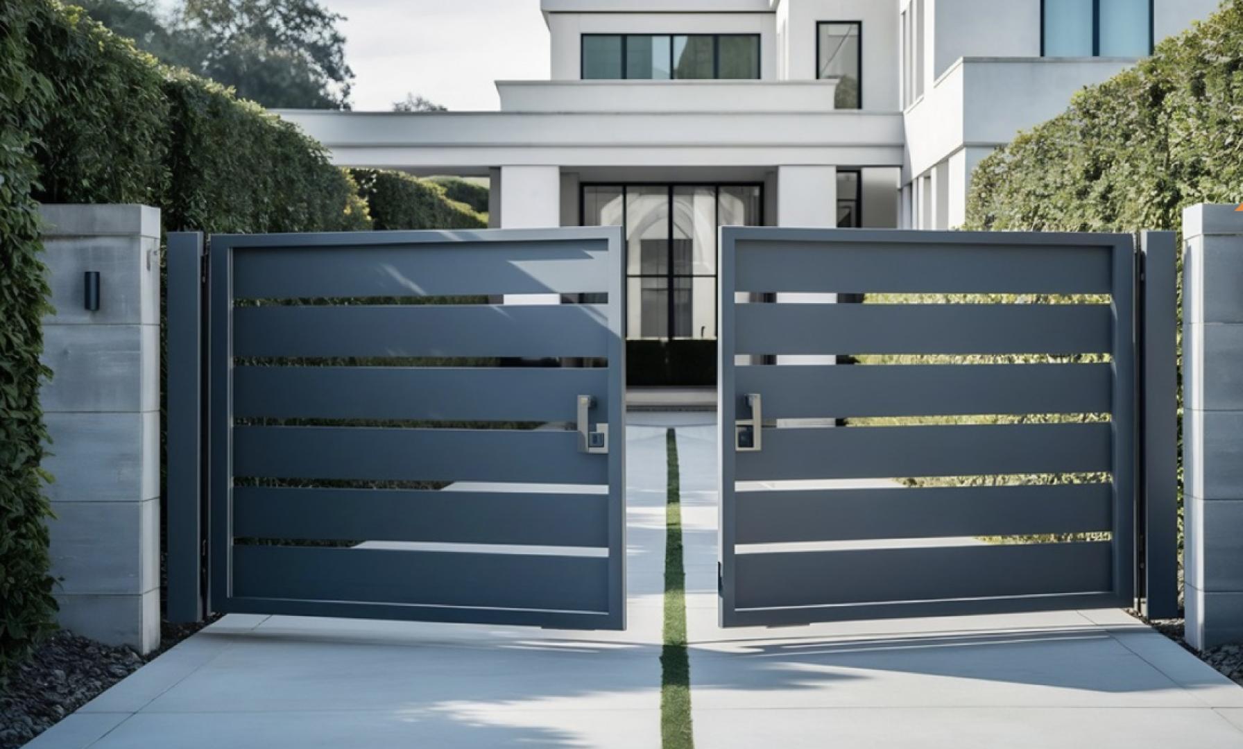 Swing Metal Gate