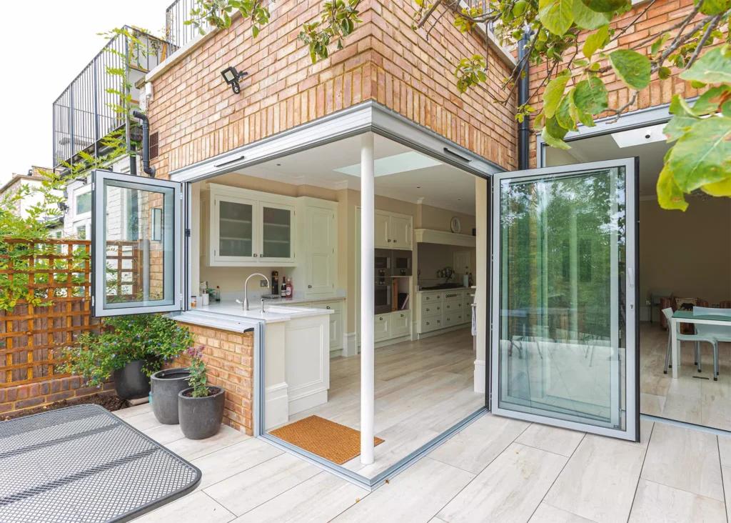 Corner Opening Bi-Fold Door