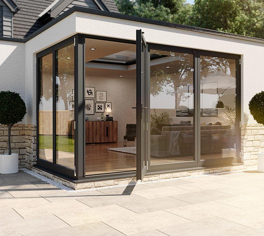 Corner Opening Bi-Fold Door