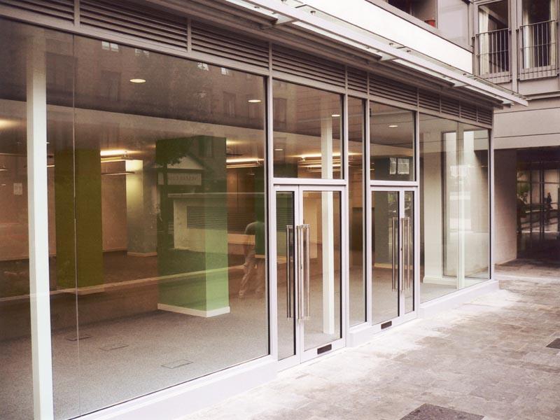 Aluminium Shop Front Door